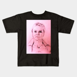 Pippa Pentangle in Pink Kids T-Shirt